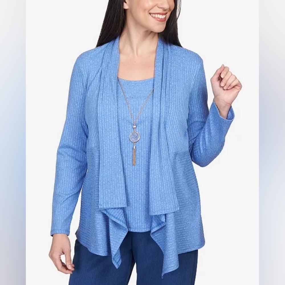Alfred Dunner Women's Two in One Top Size XL